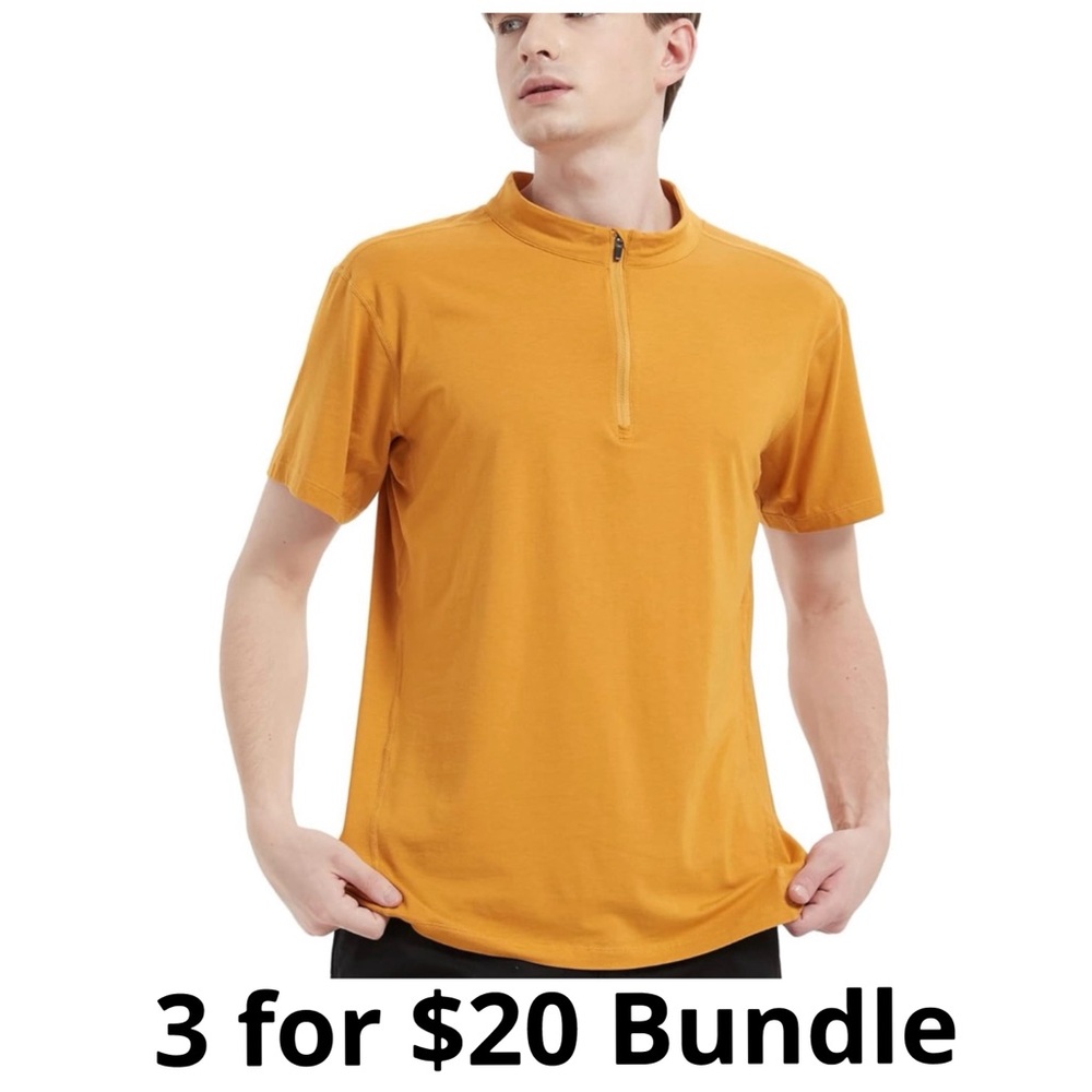 netdraw Ultra-Soft Bamboo Quarter-Zip Golf Polo
